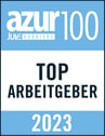 azur100 Top-Arbeitgeber 2023_blau azur100 Top-Arbeitgeber 2023_blau